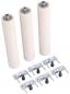Preview: PVC-coated rollers Bernardo PVC - roller set for RB 4 / 7 / 10 / 13  (3 pcs.)