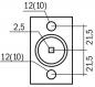 Preview: Drill heads Bernardo Drill head 43 mm for window handles with collet for drilling machine