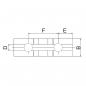 Preview: Jaws for 3-jaw chuck DK11 Bernardo Soft top jaws DSTJ-DK11-500