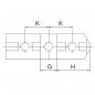 Preview: Jaws for 3-jaw chuck PS3 / PO3 Bernardo Hard master jaws MJ-PS3-315