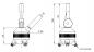 Preview: Clamping devices for tools Bernardo 3 station revolving tailstock turret MT 2