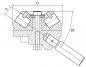 Preview: Clamping devices for tools Bernardo 6 station revolving tailstock turret MT 4