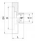 Preview: Clamping devices for tools Bernardo ER 25 collet fixture - D 100