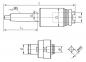 Preview: Accessories for drilling machine Bernardo Quick change drilling and tapping chuck set MT 4 / M12 - M24