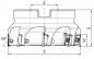 Preview: Milling tools Bernardo Plan- und Eckfräser diam. 125 mm / B 40