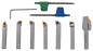 Preview: Turning tools sets Bernardo Multipurpose indexable carbide turning tool set, 8 mm, set L