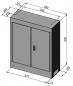 Preview: Stands for turning lathes Bernardo Stand model D1