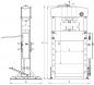Preview: Pneumatische Werkstattpressen Bernardo PWK 45 F