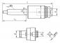 Preview: Zubehör für Bohrmaschine Bernardo Gewindeschneid-Schnellwechselfutterset MK 2 / M3 - M12
