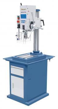 Gearhead bench and column drilling machine Bernardo GHD 25 TN with digital drill depth indication