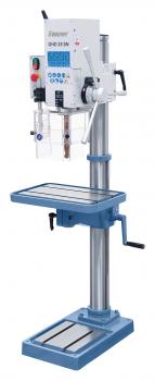 Gearhead bench and column drilling machine Bernardo GHD 25 SN with digital drill depth indication