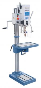 Gearhead bench and column drilling machine Bernardo GHD 25 SN with digital drill depth indication