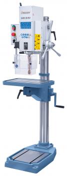 Gearhead bench and column drilling machine Bernardo GHD 28 SV with digital drill depth indication