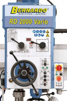 Radial- und Schnellradialbohrmaschine Bernardo RD 2000 Vario
