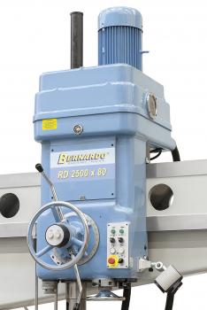 Radial and quick-action radial drilling machine Bernardo RD 2500 x 80