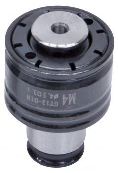 Zubehör für Gewindeschneidmaschine Bernardo Schnellwechselfutter 19 mm GT 12, DIN 371, M4 (4,5 x 3,4)