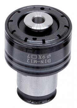 Zubehör für Gewindeschneidmaschine Bernardo Schnellwechselfutter  31 mm GT 24, DIN 376, M12 (9 x 7)