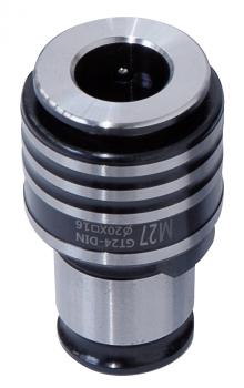 Zubehör für Gewindeschneidmaschine Bernardo Schnellwechselfutter 31 mm GT 24, DIN 376, M27 (20 x 16)