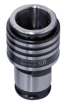 Zubehör für Gewindeschneidmaschine Bernardo Schnellwechselfutter 31 mm GT 24, DIN 376, M36 (28 x 22)