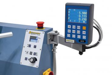 Drilling and milling machine Bernardo KF 18 Top incl. 3-axis digital readout DT 40