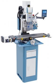 Drilling and milling machine Bernardo KF 26 L Top with table feed and 3-axis digital readout DT 40