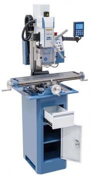 Drilling and milling machine Bernardo KF 26 L Top incl. 3-axis digital readout DT 40