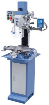 Drilling and milling machine Bernardo KF 25 D Vario incl. 3-axis digital readout DT 40