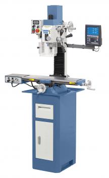 Bohr- und Fräsmaschine Bernardo KF 25 Pro mit Vorschub inkl. 3-Achs-Digitalanzeige
