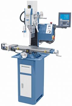 Drilling and milling machine Bernardo KF 28 Top with table feed and digital readout ES-12 V