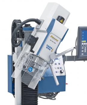 Bohr- und Fräsmaschine Bernardo KF 28 Top mit Vorschub inkl. 3-Achs Digitalanzeige ES-12 V