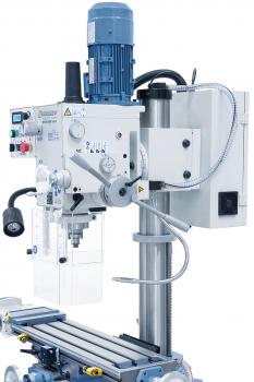 Drilling and milling machine Bernardo BF 45 HSV Vario with x-axis power feed
