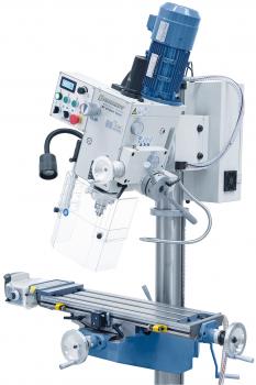 Drilling and milling machine Bernardo BF 45 HSV Vario with x-axis power feed