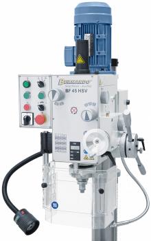 Drilling and milling machine Bernardo BF 45 HSV with x-axis power feed
