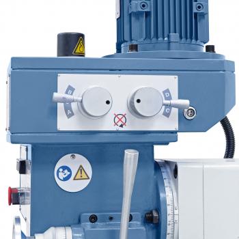 Bohr- und Fräsmaschine Bernardo KF 60 inkl. 3-Achs-Digitalanzeige ES-12 H und Vorschub für x/y-Achse