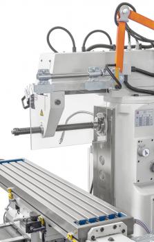 Universal milling machine Bernardo UWF 90 incl. 3-axis digital readout ES-12 H and pneumatic tool clamping