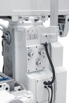 Universal milling machine Bernardo UWF 90 incl. 3-axis digital readout ES-12 H and pneumatic tool clamping
