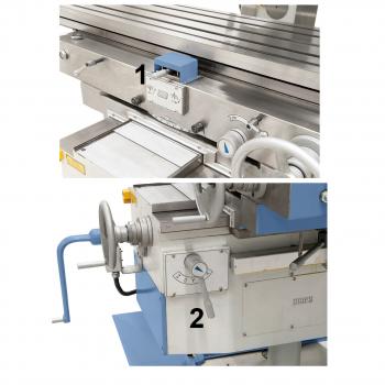 Universalfräsmaschine mit Servoantrieb für Vorschübe Bernardo UWF 150 V Servo