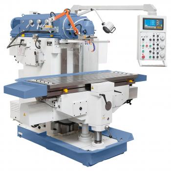 Universalfräsmaschine mit Servoantrieb für Vorschübe Bernardo Variomill FU 1600 E Servo