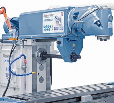 Universal milling machine with servo drive for feeds Bernardo UWF 200 Servo