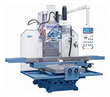 Bed milling machine Bernardo BFM 2100 Servo incl. 3-axis digital readout ES-12 H