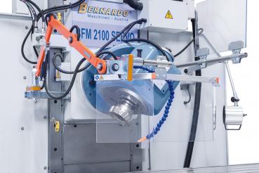 Bed milling machine Bernardo BFM 2100 Servo incl. 3-axis digital readout ES-12 H