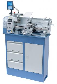 Leitspindeldrehmaschine Bernardo Profi 400 V / 230 V inkl. 2-Achs Digitalanzeige DT 40