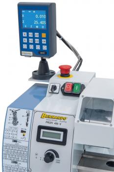 Leitspindeldrehmaschine Bernardo Profi 400 V / 230 V inkl. 2-Achs Digitalanzeige DT 40