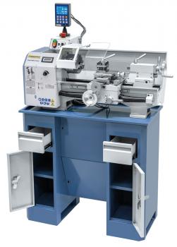 Leitspindeldrehmaschine Bernardo Profi 450 S Vario / 230 V inkl. 2-Achs-Digitalanzeige DT 40