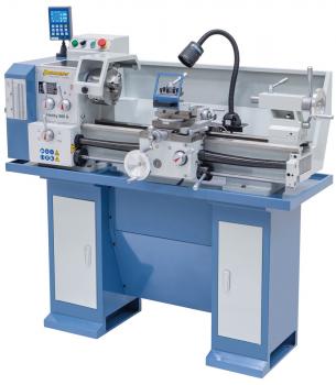 Leit- und Zugspindeldrehmaschine Bernardo Hobby 800 G / 400 V inkl. 2-Achs Digitalanzeige DT 40
