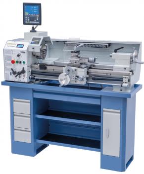 Leit- und Zugspindeldrehmaschine Bernardo Profi 750 Vario / 230 V inkl. 2-Achs Digitalanzeige ES-12 V
