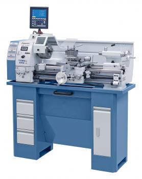 Gear-head gap bed lathes Bernardo Profi 700 Pro - 400 V with 2-axis digital readout
