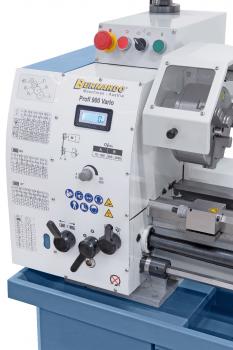Leit- und Zugspindeldrehmaschine Bernardo Profi 900 Vario - 230 V inkl. 2-Achs-Digitalanzeige