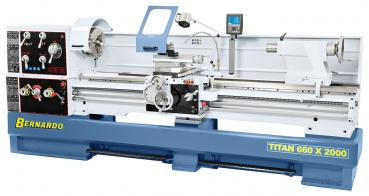 Universal turning lathes with digital readout Bernardo Titan 660 x 3000