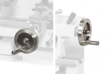 Accessories for turning lathes Bernardo Handwheels in metal execution